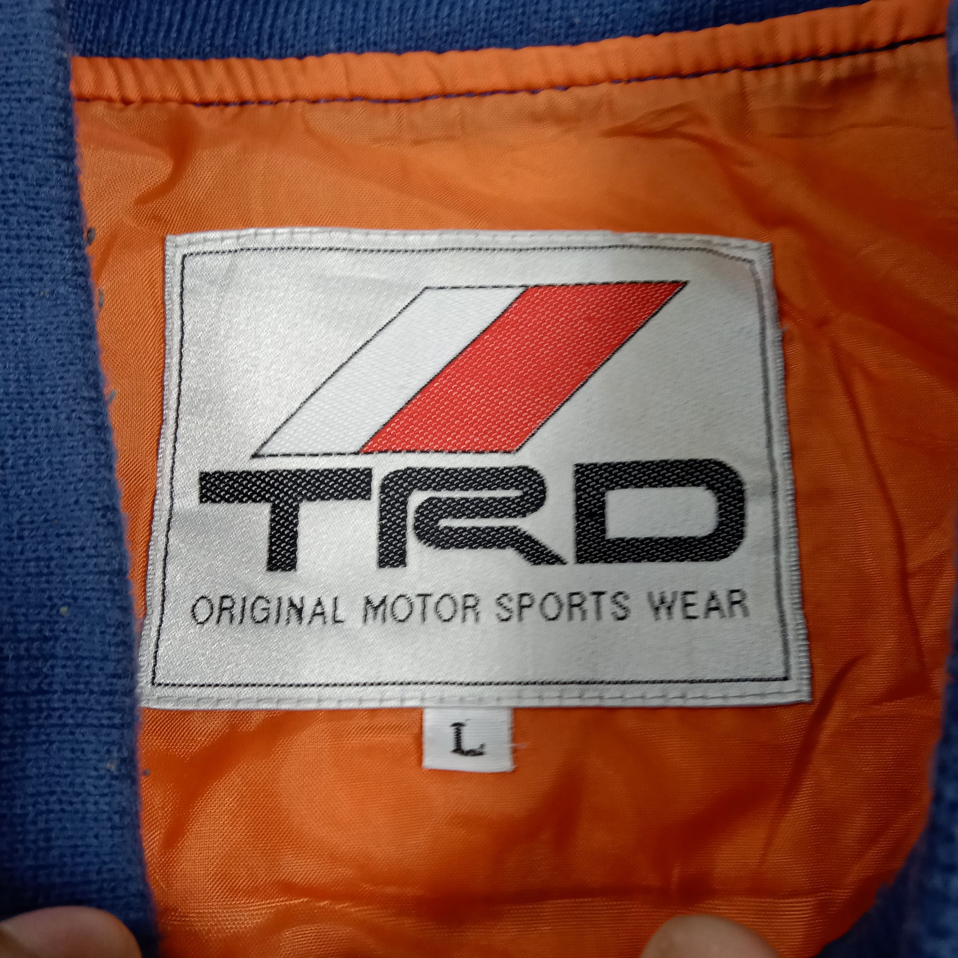 Japanese Brand 90s Toyota TRD Retro MA-1 Style Bomber C274N3 Size US L / EU 52-54 / 3 - 5 Thumbnail