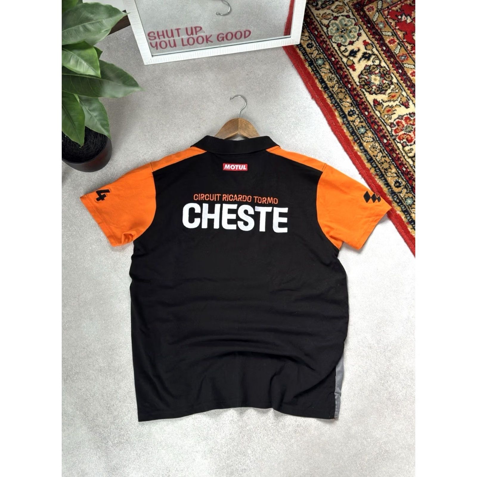 Vintage VINTAGE Moto GP Grand Prinx Motul TT Assen Ricardo Cheste Black T Shirt Polo Size XXL Mens Size US XXL / EU 58 / 5 - 2 Thumbnail