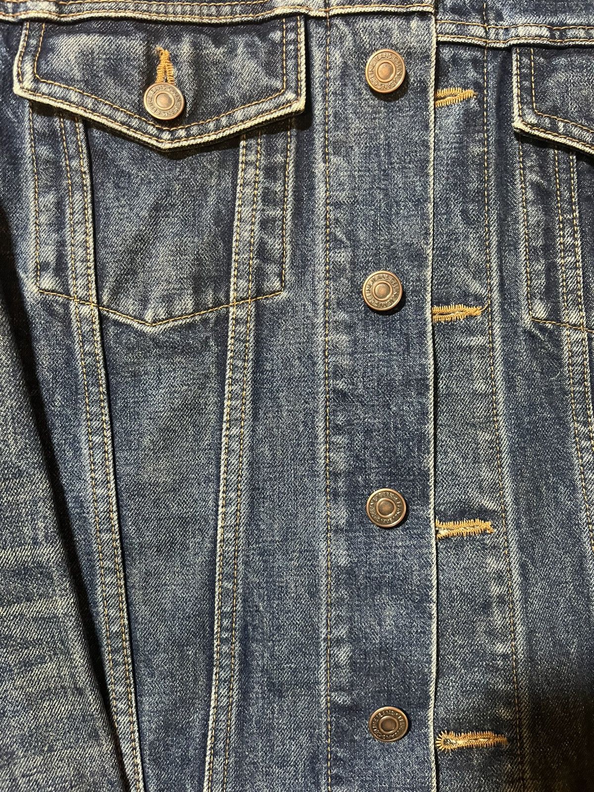 Celine Celine Denim Trucker Jacket Size US M / EU 48-50 / 2 - 4 Thumbnail