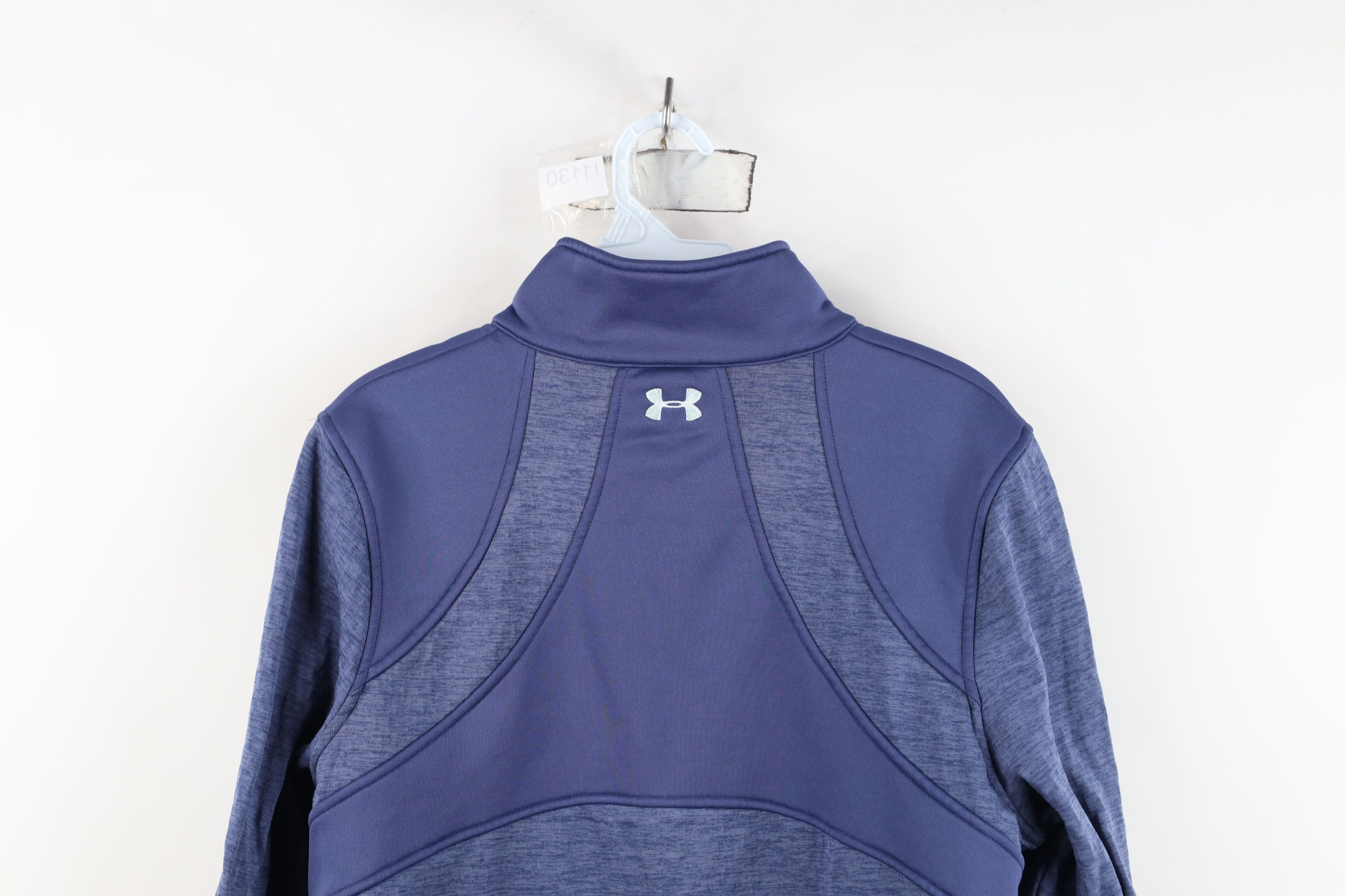 Under Armour Under Armour Thermal Fleece Lined Half Zip Sweater Blue Size L / US 10 / IT 46 - 13 Thumbnail