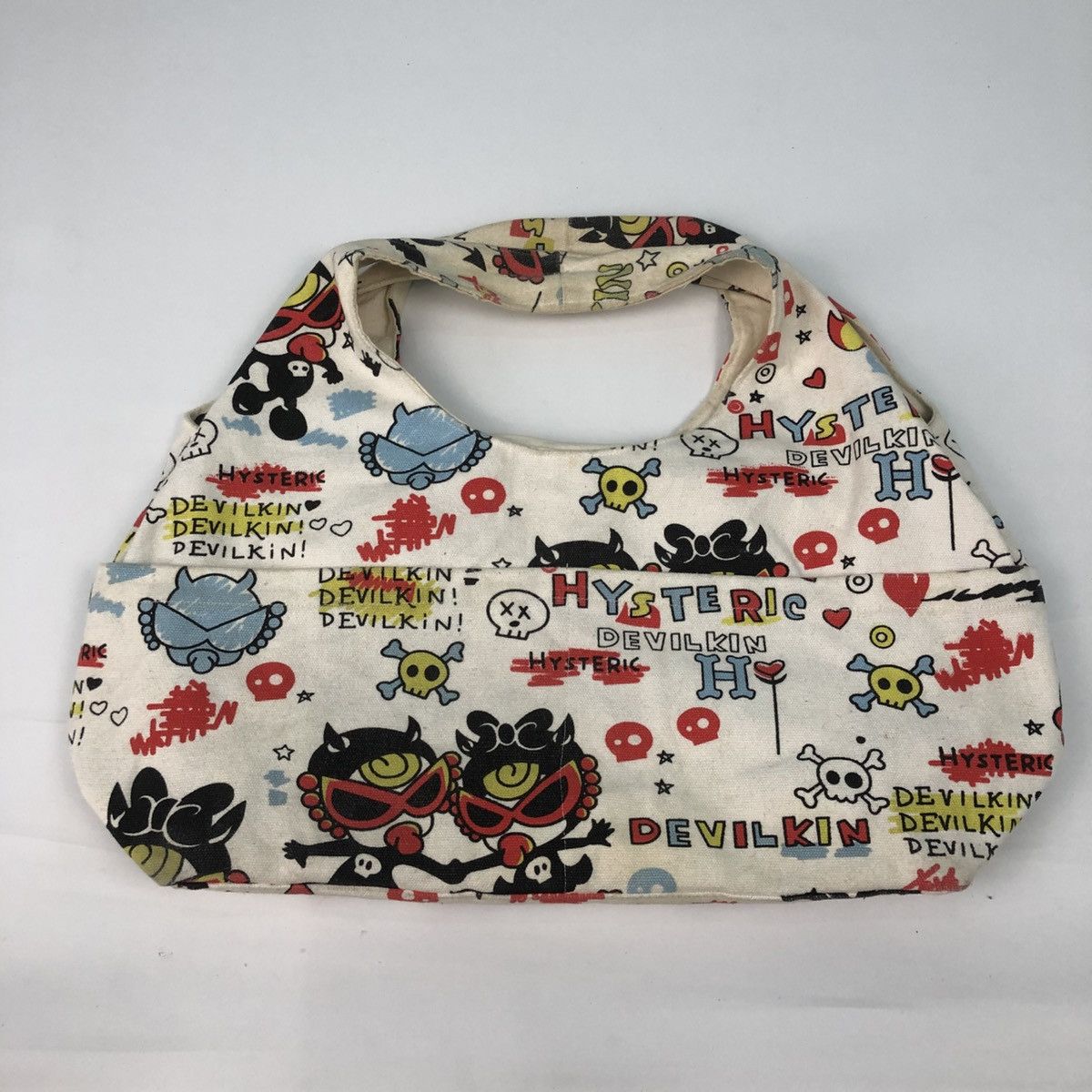 Hysteric Glamour HYSTERIC DEVILKIN FULL PRINTED CANVAS TOTE BAG Size ONE SIZE - 1 Thumbnail