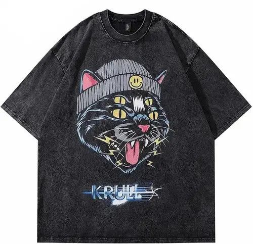 Japanese Brand × Vintage 80s Cartoon Design Face Oversized Printed Vintage T Shirt Size US M / EU 48-50 / 2 - 4 Thumbnail