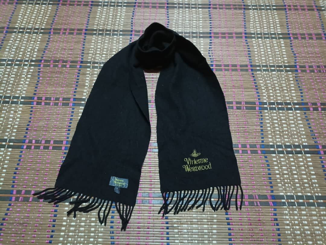 Vivienne Westwood 🔥 BINDING🔥Vivienne Westwood wool Scarf/Muffler/neckwear Size ONE SIZE - 1 Thumbnail