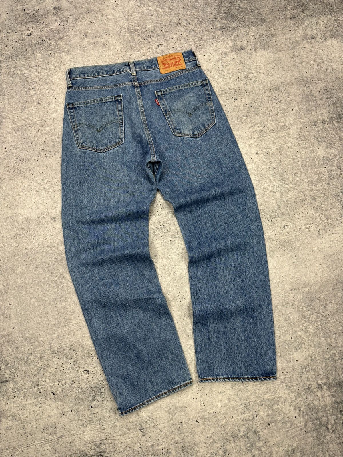 Levi's × Vintage Vintage Levi’s 751 Y2K Blue Stonewashed Denim Jeans Pants Size US 32 / EU 48 - 16 Thumbnail