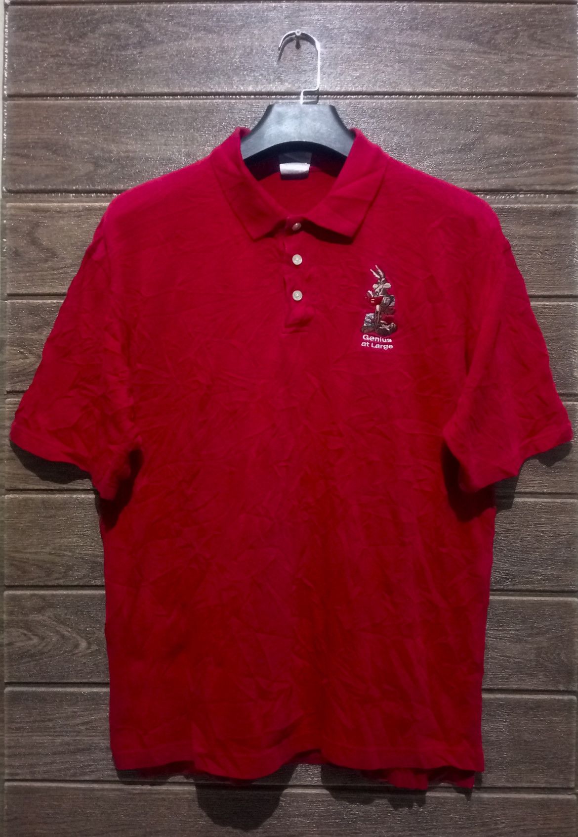 Warner Bros Vintage Y2K Wile E Coyote Warner Bros Studio Store Polos Tee Size US M / EU 48-50 / 2 - 1 Thumbnail
