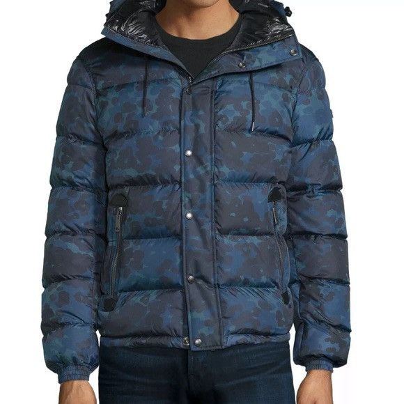 Burberry BURBERRY CAMO PUFFER Size US XL / EU 56 / 4 - 1 Thumbnail