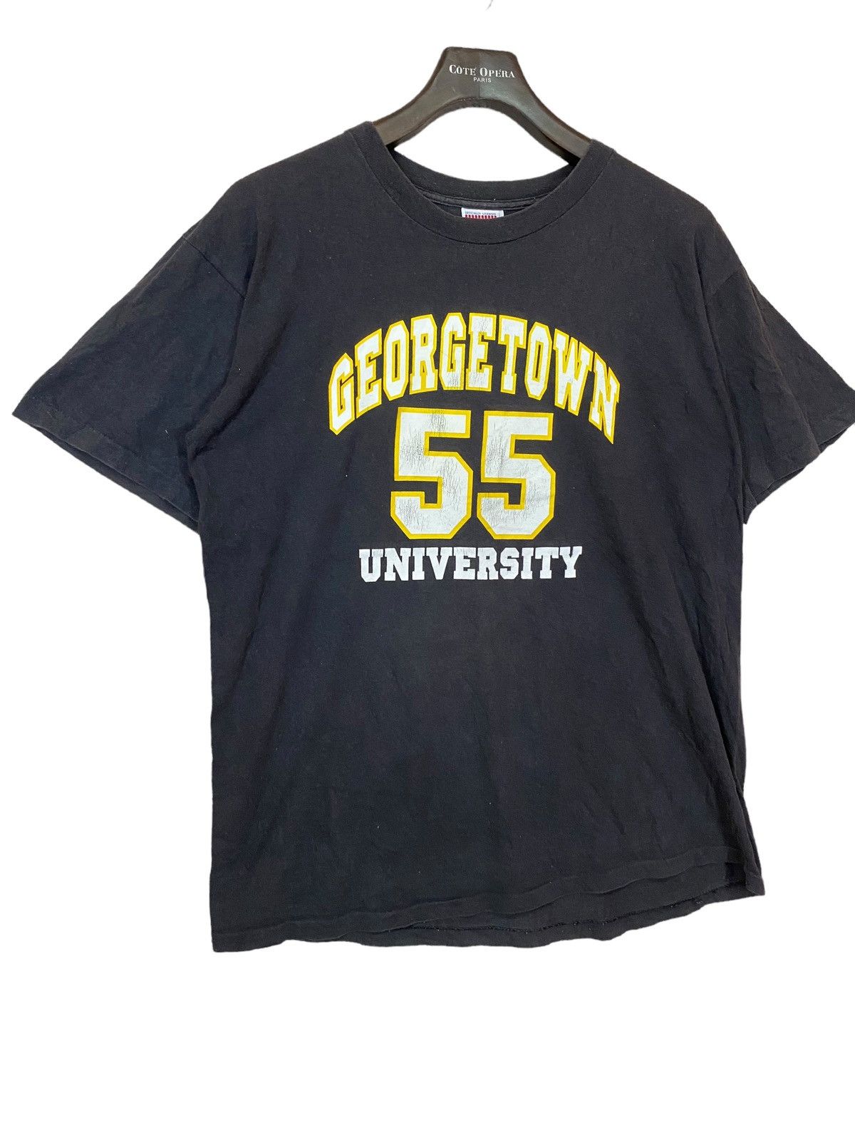 Vintage Vintage 90s georgetown 55 university tshirt size L Size US L / EU 52-54 / 3 - 2 Thumbnail