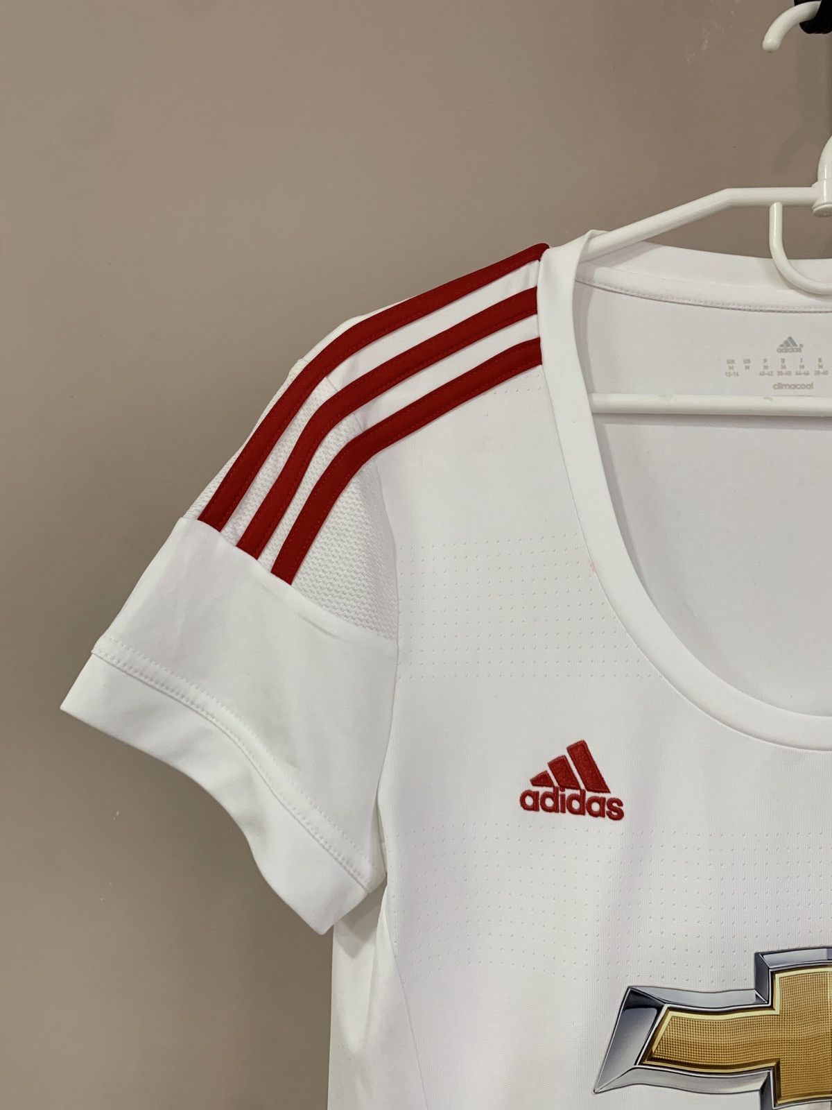Adidas Womens Manchester United Football Shirt Adidas Soccer Sz M Size M / US 6-8 / IT 42-44 - 3 Thumbnail