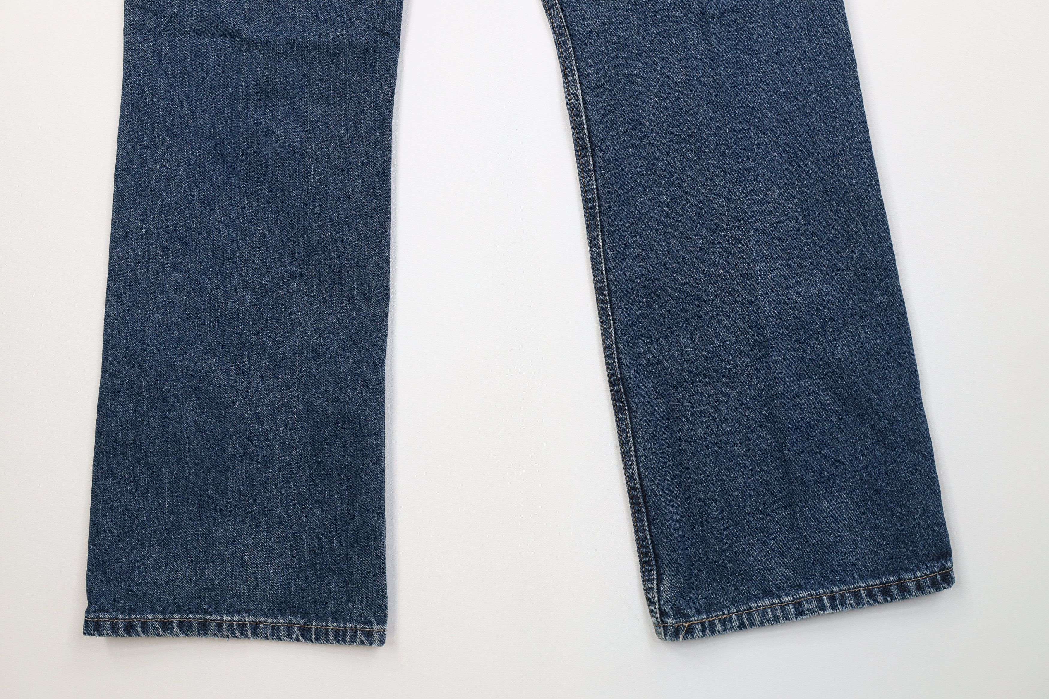 Levi's Vintage Y2K Levis 527 Cut Flared Wide Leg Denim Jeans Blue Size US 32 / EU 48 - 16 Thumbnail