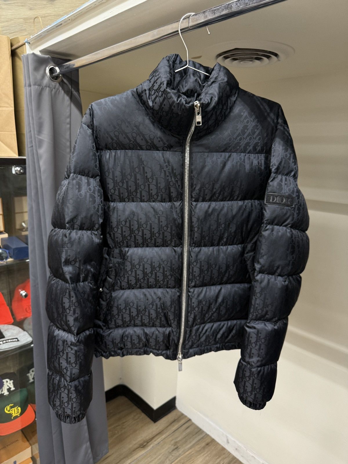 Dior Christian Dior Black Monogram Light Jacket Size US S / EU 44-46 / 1 - 1 Thumbnail