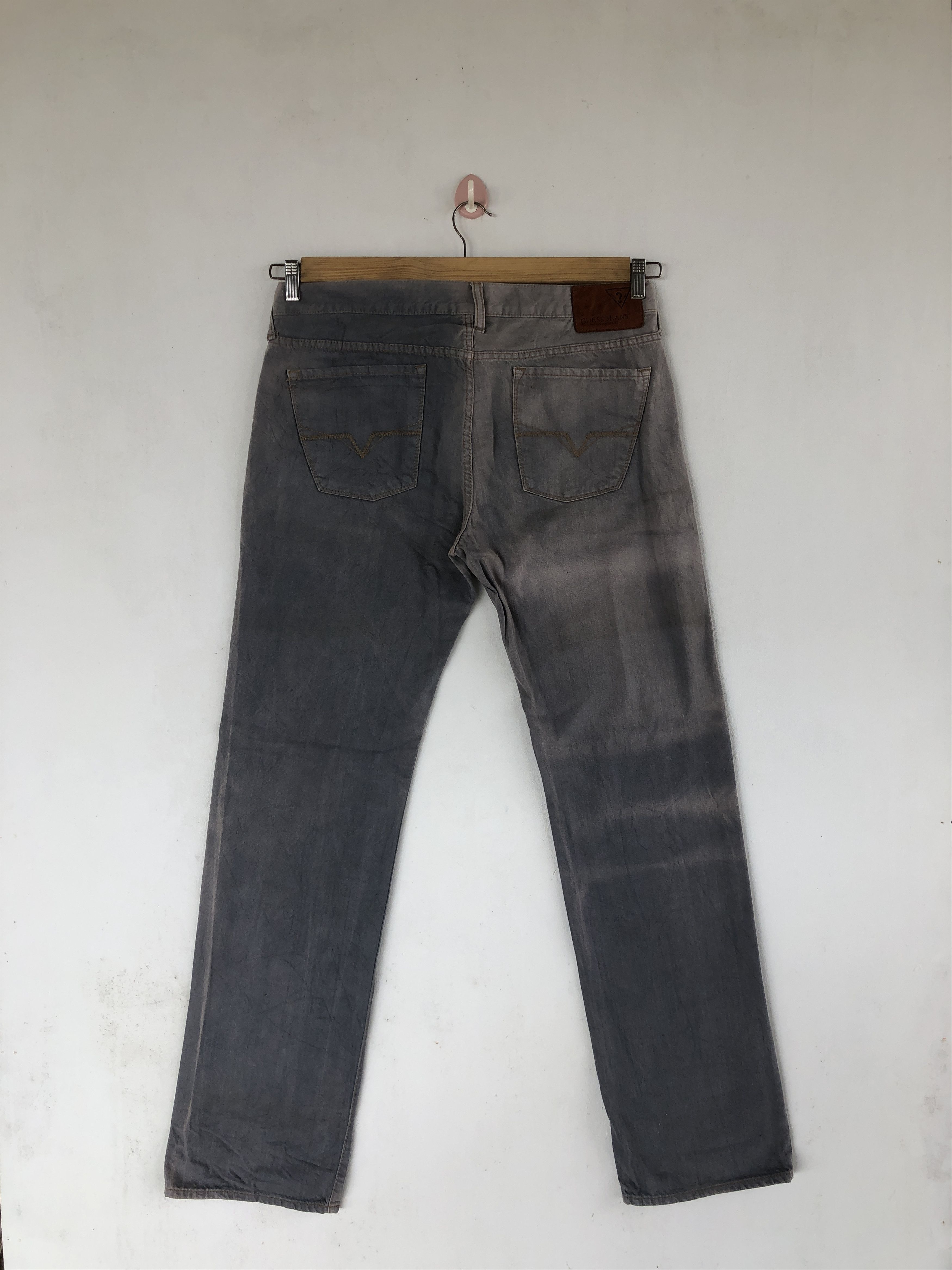 Guess Vintage Guess Jeans Sun Faded Guess Gray Denim Pants Size US 34 / EU 50 - 2 Thumbnail