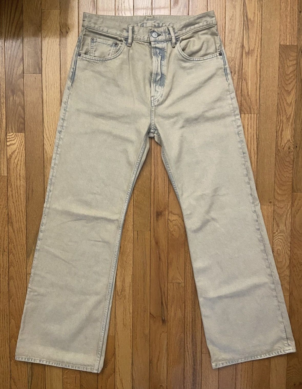 【zさん】Acne Studios デニム 2022 Indigo Sand Acne Studios NWT - 2022 Indigo Sand | Grailed