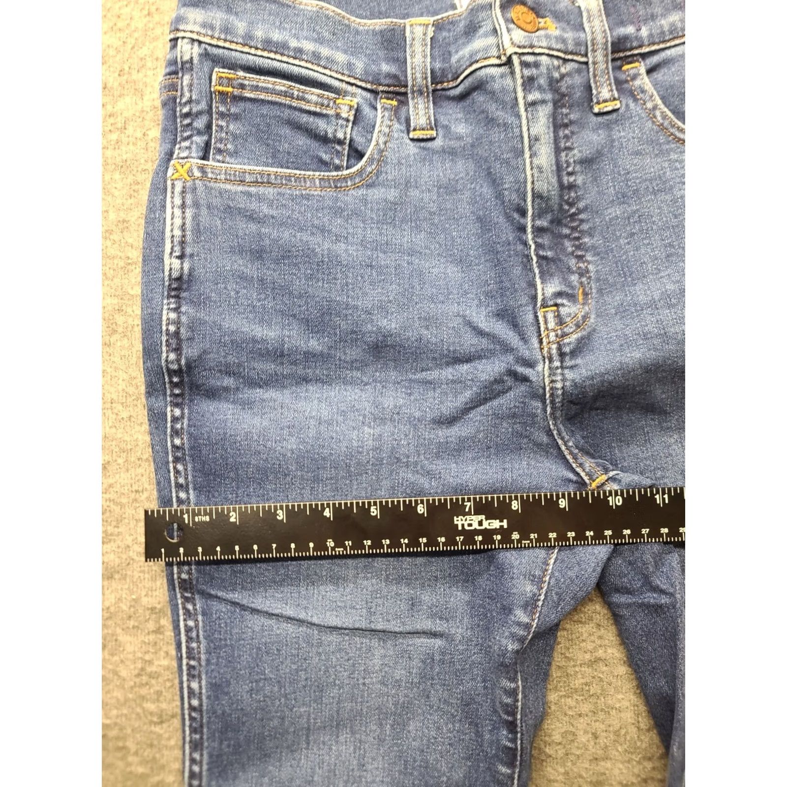 Madewell Madewell Jeans Women’s Size 28x27 High Rise Roadtripper Stretch Distressed Denim Blue 5-Pocket Regular Boys? Womens? Size 28" / US 6 / IT 42 - 7 Thumbnail