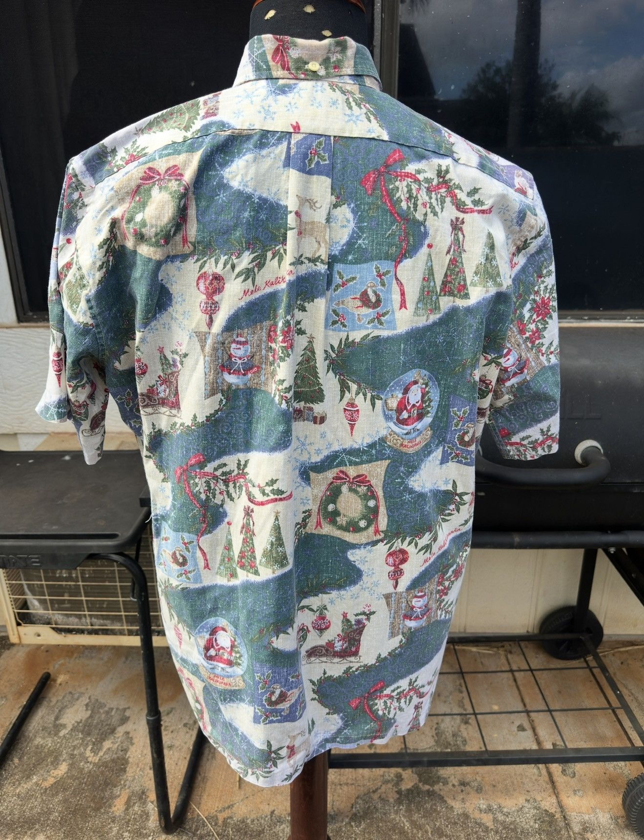 Reyn Spooner PreOwned Reyn Spooner Mele Kalikimaka Christmas Men's L Size US L / EU 52-54 / 3 - 2 Thumbnail