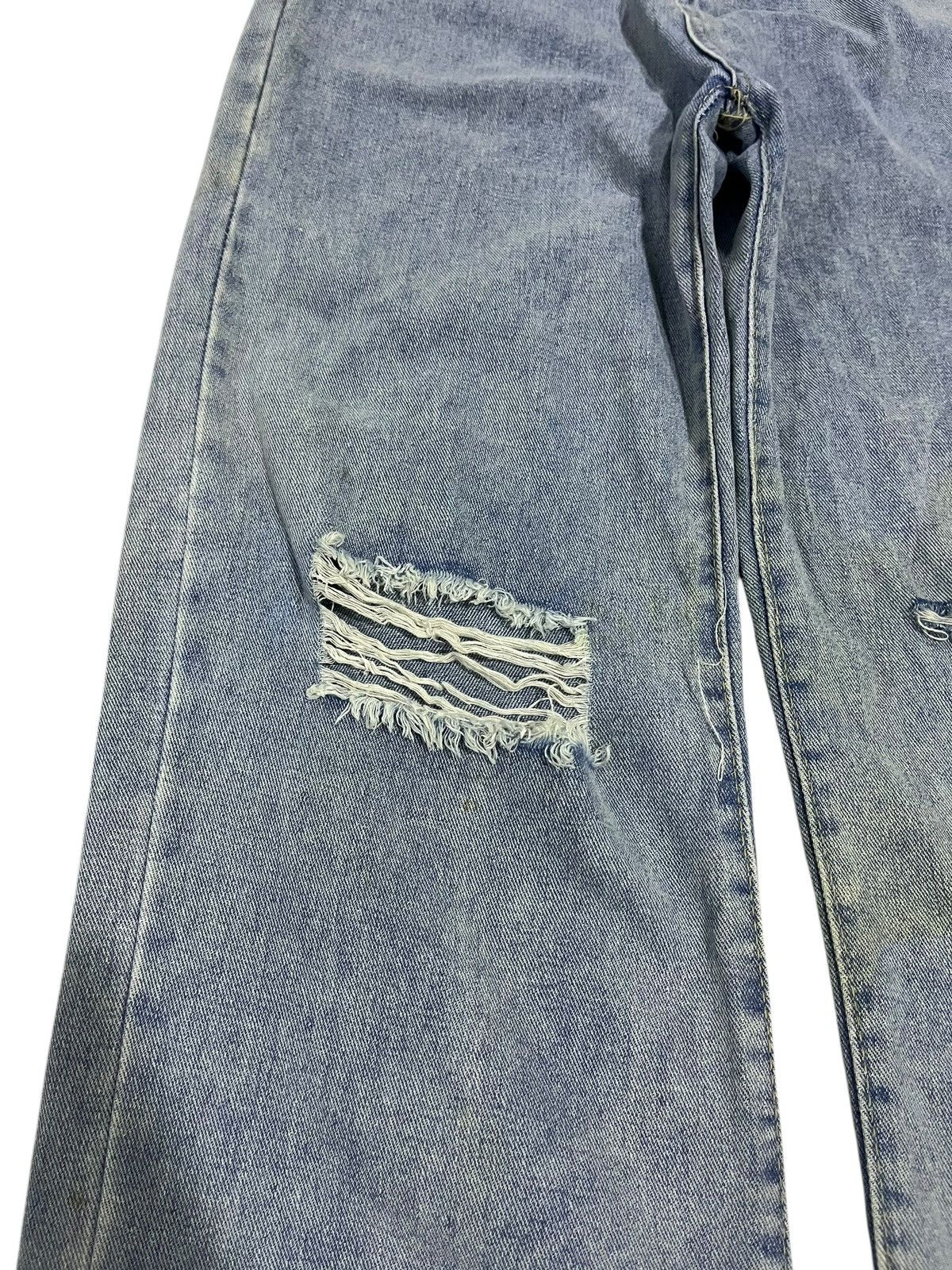If Six Was Nine × Japanese Brand × Le Grande Bleu (L.G.B.) BAGGY💥 JAPANESE BRAND Y2K STONE WASH DENIM PANTS Size US 28 / EU 44 - 3 Thumbnail