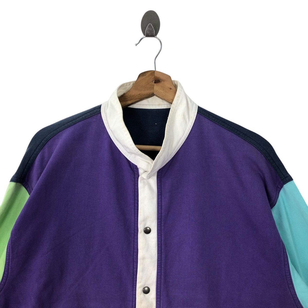 Chums CHUMS Hello Wear Multicolor Button Sweatshirt Size US L / EU 52-54 / 3 - 4 Thumbnail