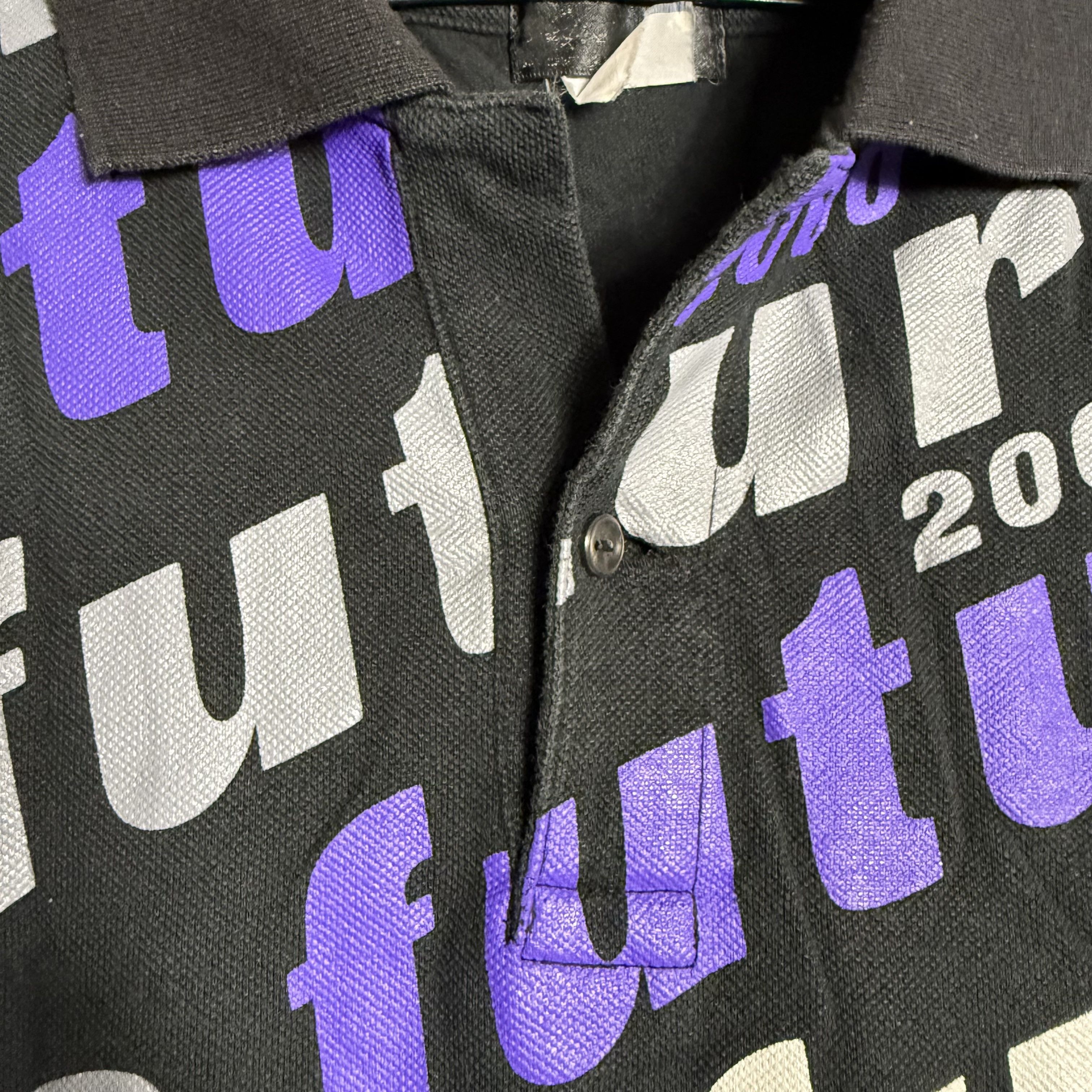 Futura 🔥RARE🔥Vintage Futura 2000 All Print Polo Shirt Size US L / EU 52-54 / 3 - 5 Thumbnail