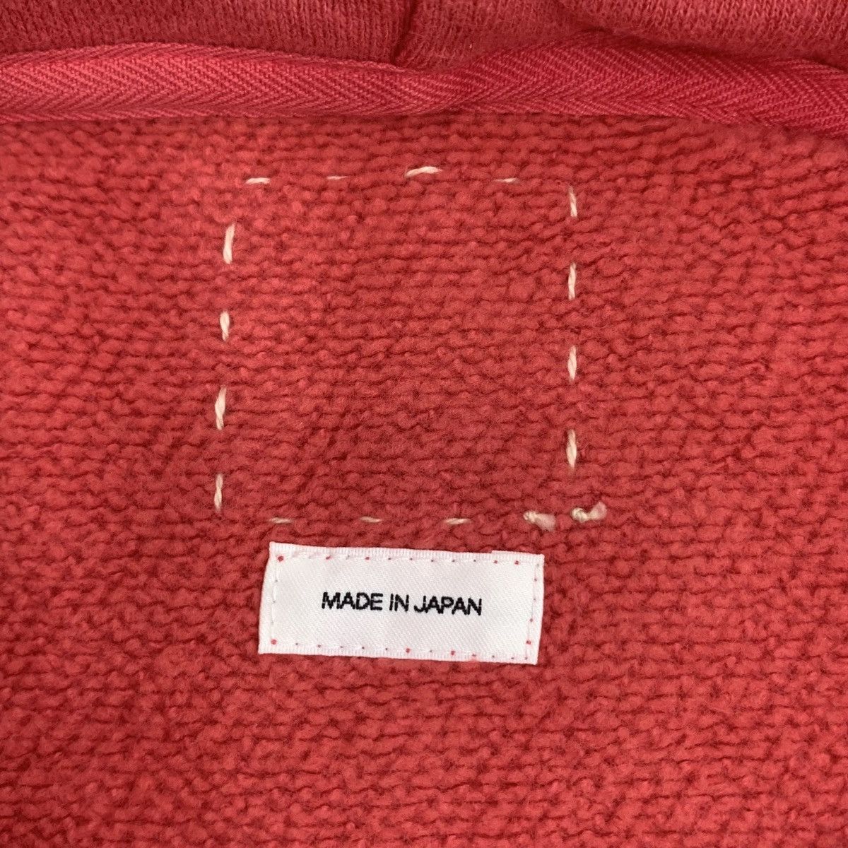 Visvim Visvim Red Cotton Hooded Sweatshirt K26WX Size M / US 6-8 / IT 42-44 - 5 Thumbnail