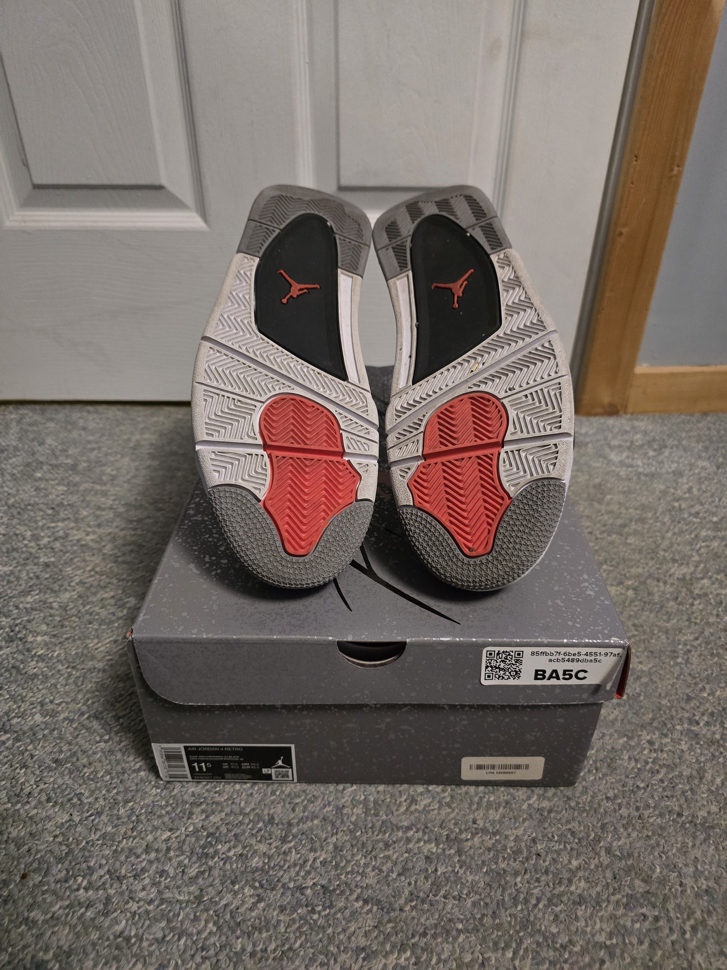 Jordan Brand × Nike Jordan 4 Infrared Size US 11.5 / EU 44-45 - 5 Thumbnail
