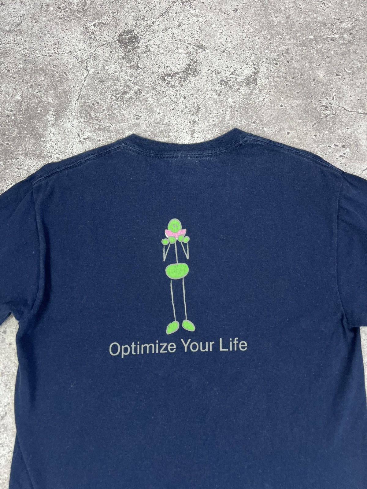 Gildan Vintage Y2K Google T-shirt Optimize Your Life Size US S / EU 44-46 / 1 - 12 Thumbnail