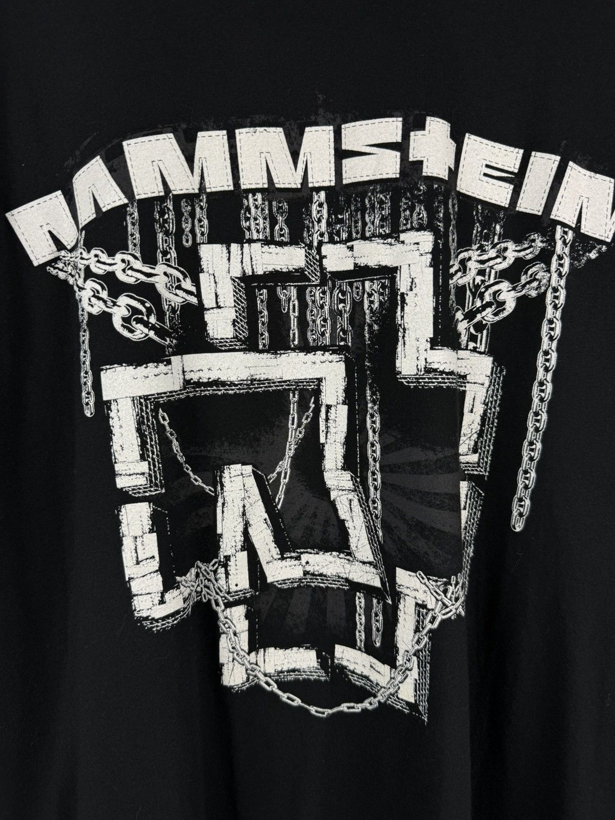 Band Tees Rammstein Graphic Print Short Sleeve Promo Band T Shirt Size US XL / EU 56 / 4 - 8 Thumbnail