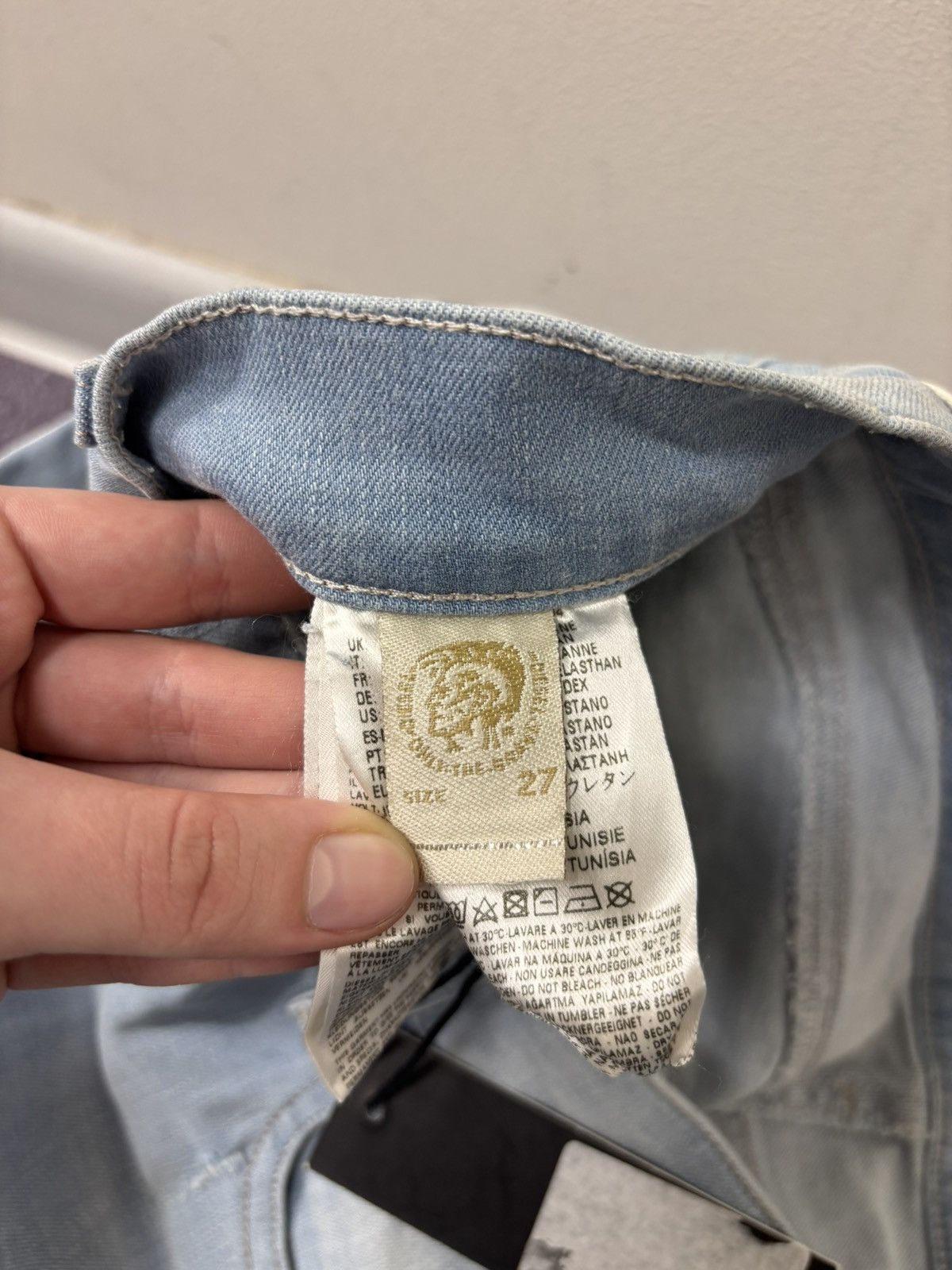 Diesel Diesel Grupee NWT Women’s Super Slim Skinny Stretch Jeans Size 27" / US 4 / IT 40 - 12 Thumbnail