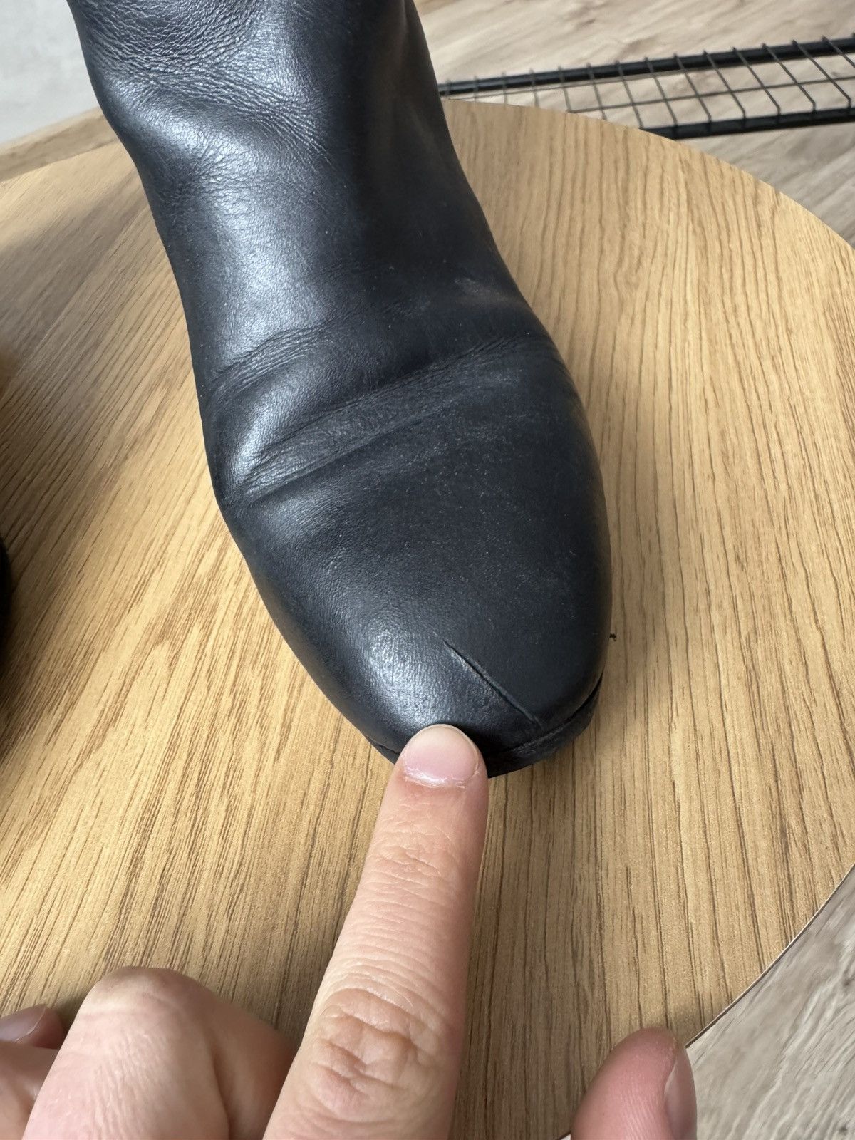 Valentino Valentino Garavani Black Leather High Boots Size US 8 / IT 38 - 5 Thumbnail