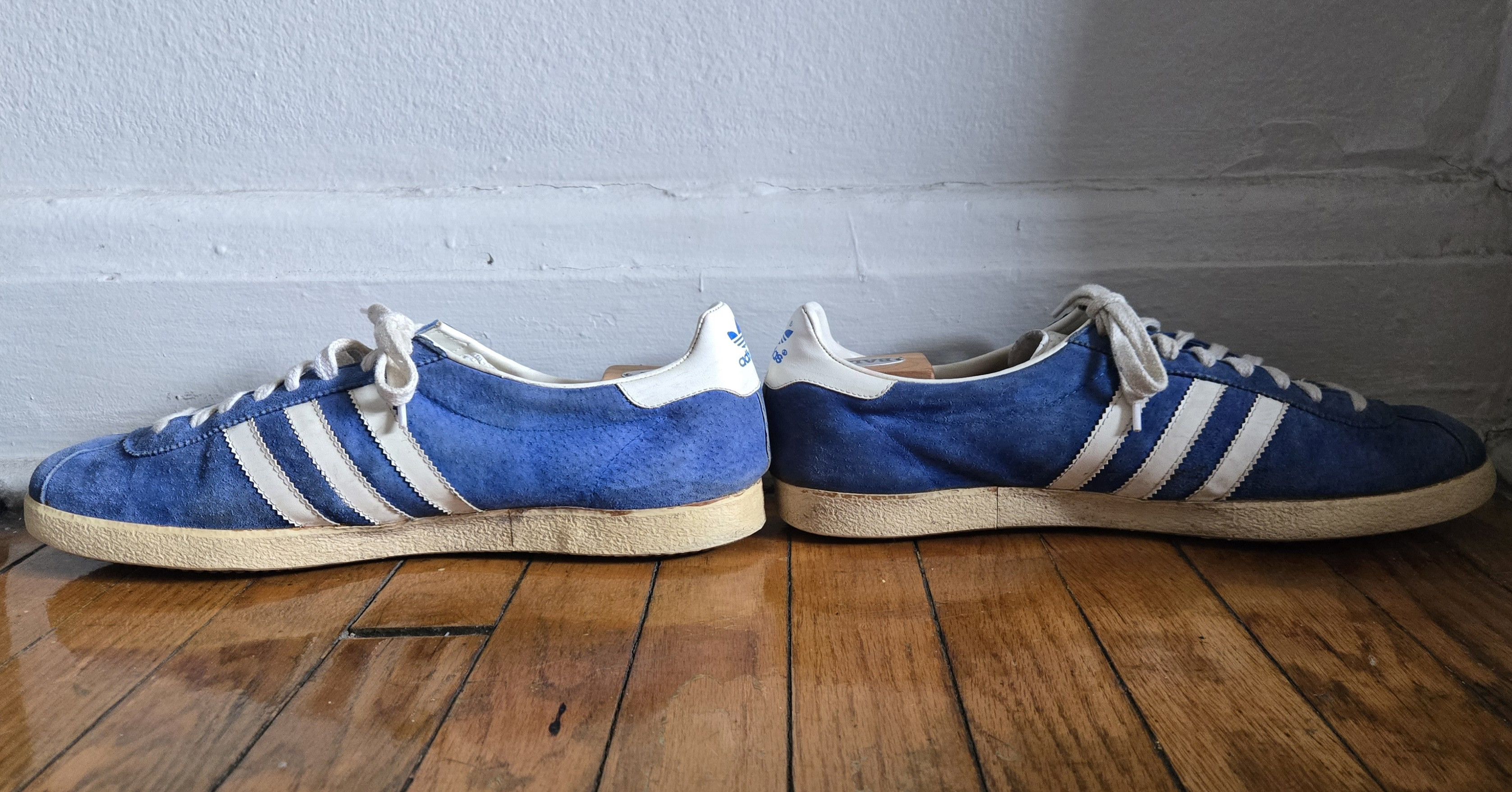 Adidas Vtg Adidas 1975 Gazelles 14US Made in Yugoslavia Size US 14 / EU 47 - 5 Thumbnail
