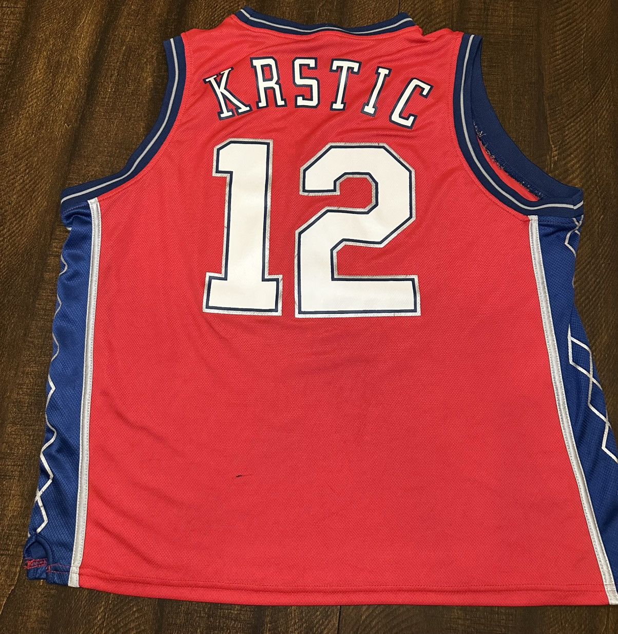 Other NJ Nets Mens Small Nenad Krstic #12 World Products Size US S / EU 44-46 / 1 - 1 Thumbnail