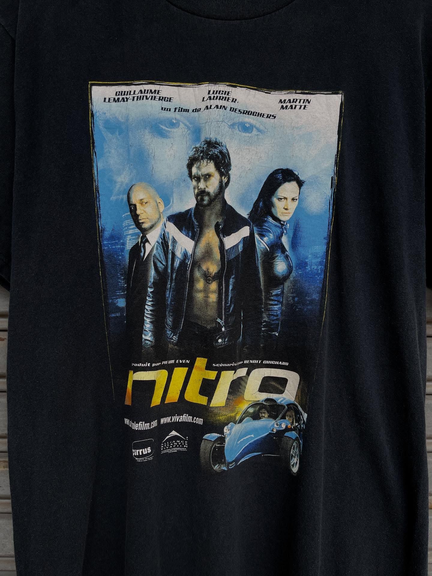 Fruit Of The Loom Vintage nitro movie 2007 Size US L / EU 52-54 / 3 - 2 Thumbnail