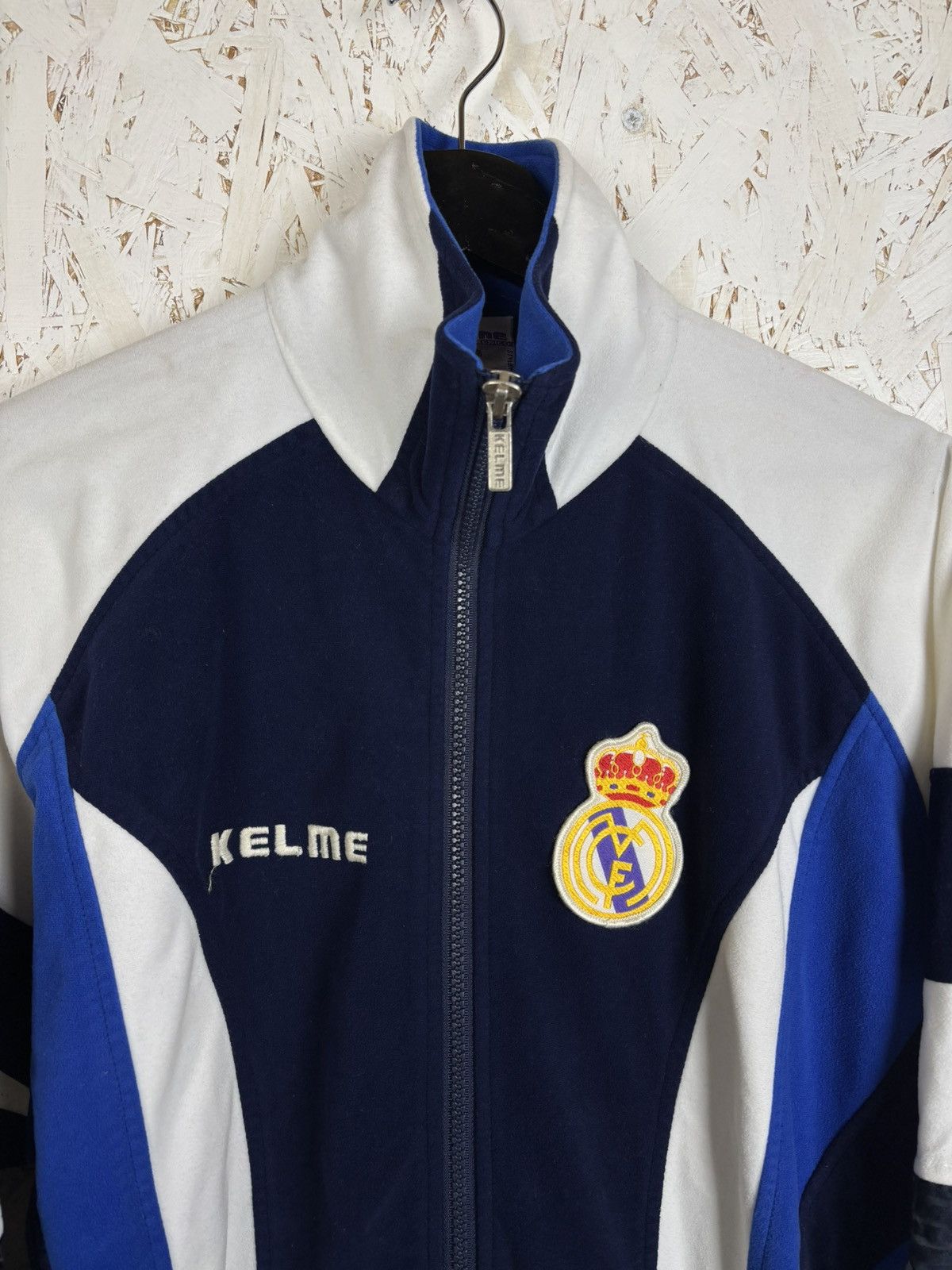 Vintage 90s Kelme Real Madrid 1996/97 Tracksuit Soccer Jacket XS Size US XS / EU 42 / 0 - 2 Thumbnail