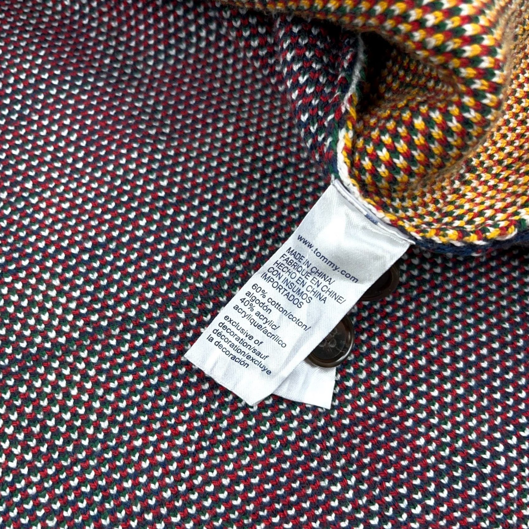 Tommy Hilfiger Tommy Hilfiger Shacket Men L Heavy Brushed Flannel Shirt Jacket Patchwork Plaid Button-Up Multicolor Casual Size US L / EU 52-54 / 3 - 5 Thumbnail