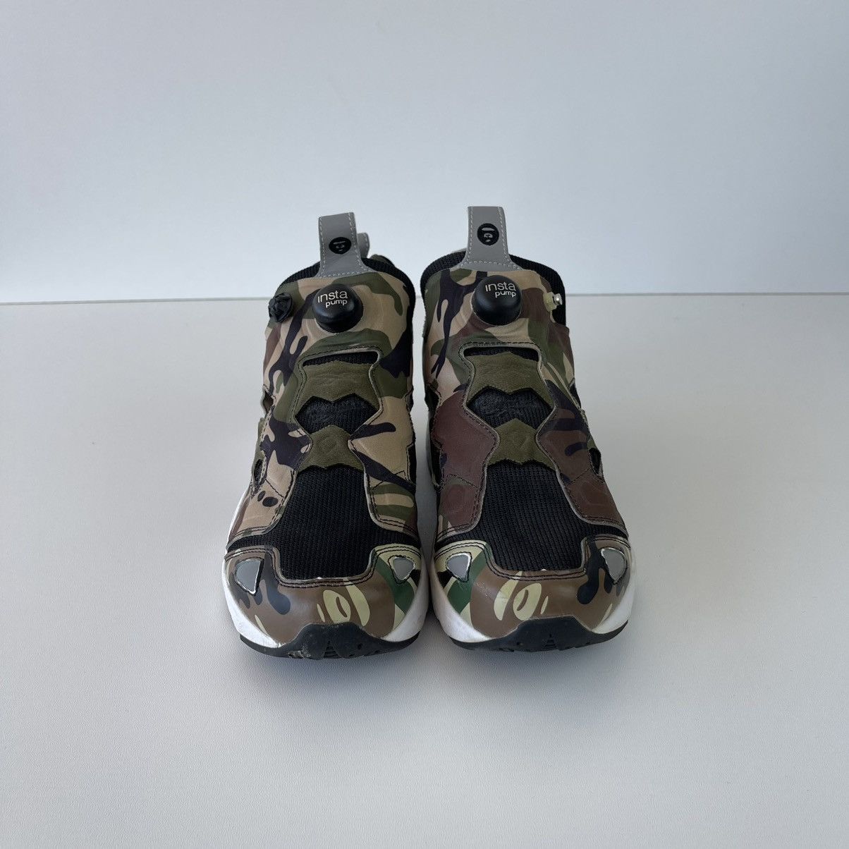 Bape × Reebok Reebok AAPE X Pump Fury Instapump Shoes Camo Bape V53879 Size US 7.5 / EU 40-41 - 3 Thumbnail