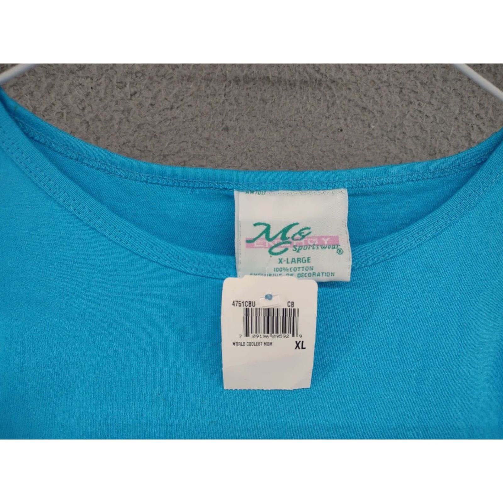 Vintage VINTAGE M&C Energy World's Greatest Mom Embroidered t-Shirt Women's XL Peace NEW Size XL / US 12-14 / IT 48-50 - 3 Thumbnail