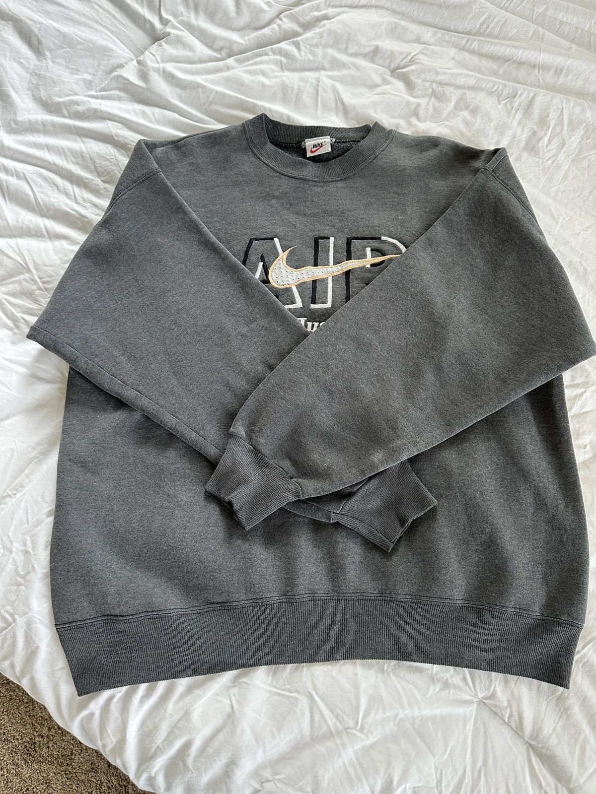 Nike Nike Air Vintage Crewneck Grey Size M / US 6-8 / IT 42-44 - 4 Thumbnail