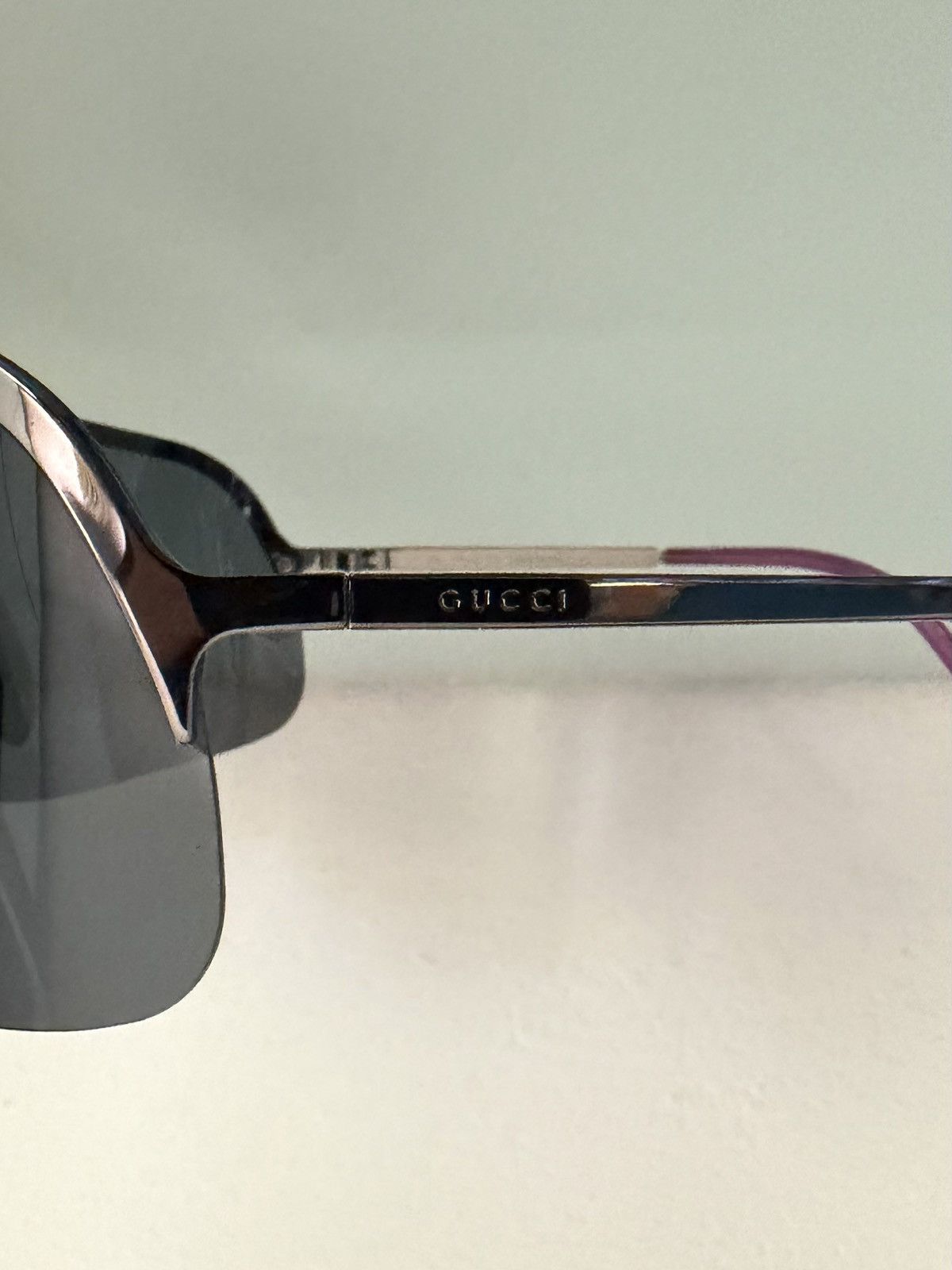 Gucci Gucci by Tom Ford 2001 "Aaliyah" oversize mask sunglasses Size ONE SIZE - 10 Thumbnail