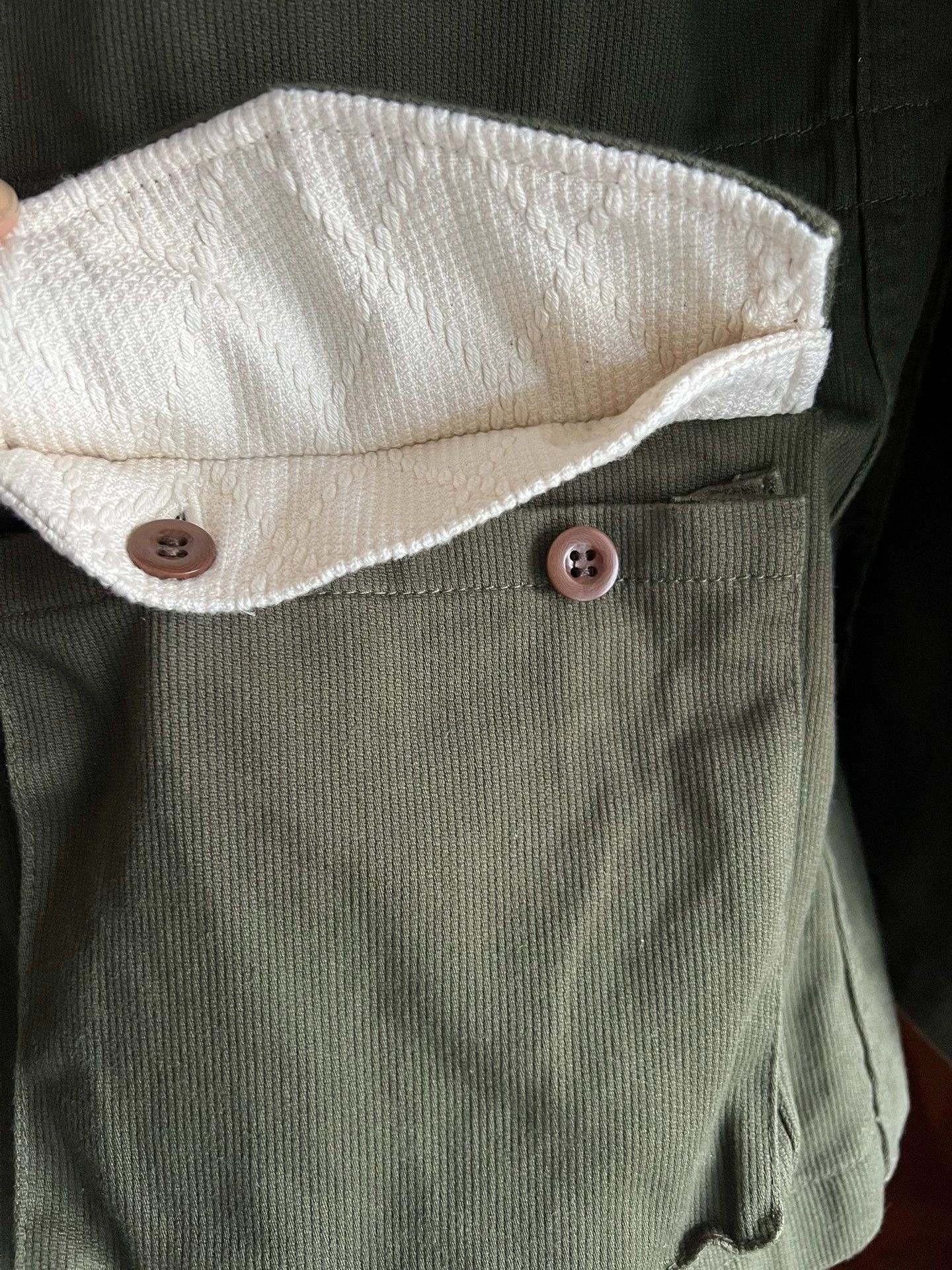 Samurai Jeans Samurai Jeans 15oz Olive Green Field Jacket M Size US M / EU 48-50 / 2 - 8 Thumbnail
