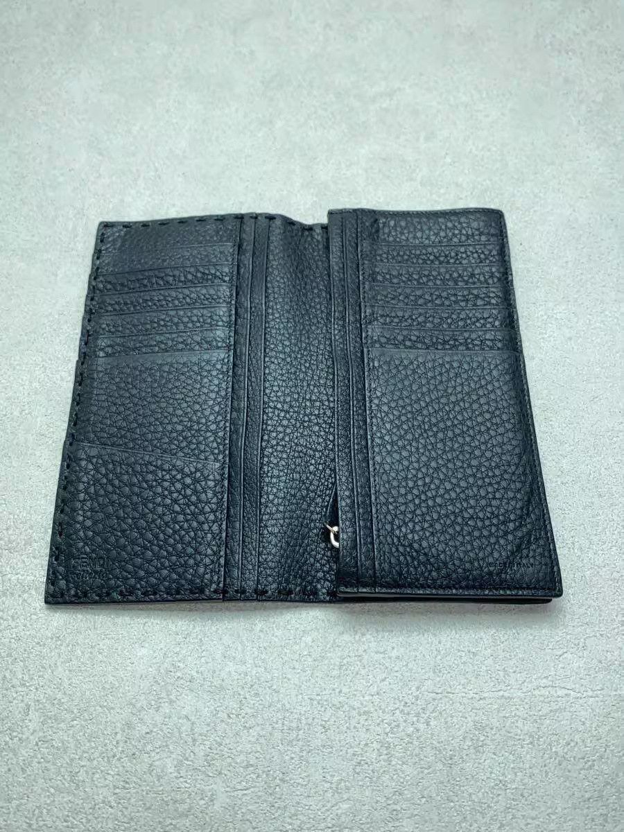 Fendi Fendi Leather Bi-Fold Wallet Black Size ONE SIZE - 4 Thumbnail