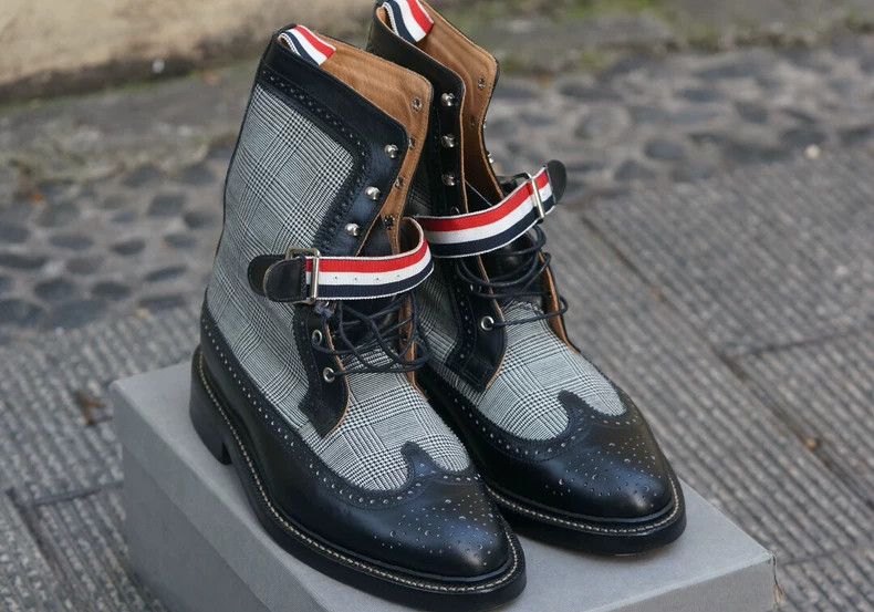 Thom Browne Thom Browne Boulogne carved boots Size US 9 / EU 42 - 1 Thumbnail