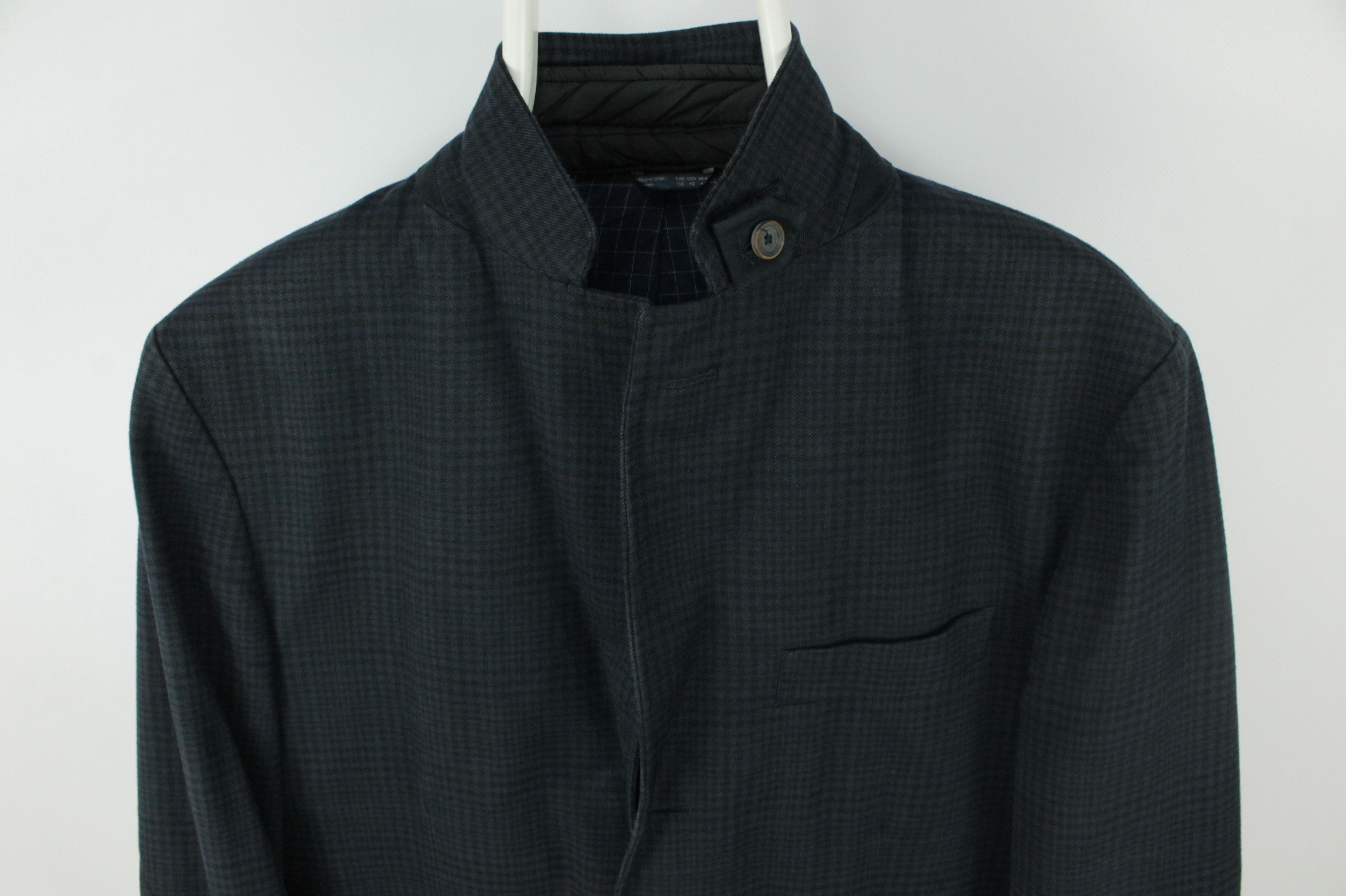 Massimo Dutti Massimo Dutti Extrafine Cotton Zip Lining Blazer Jacket Size US L / EU 52-54 / 3 - 8 Thumbnail