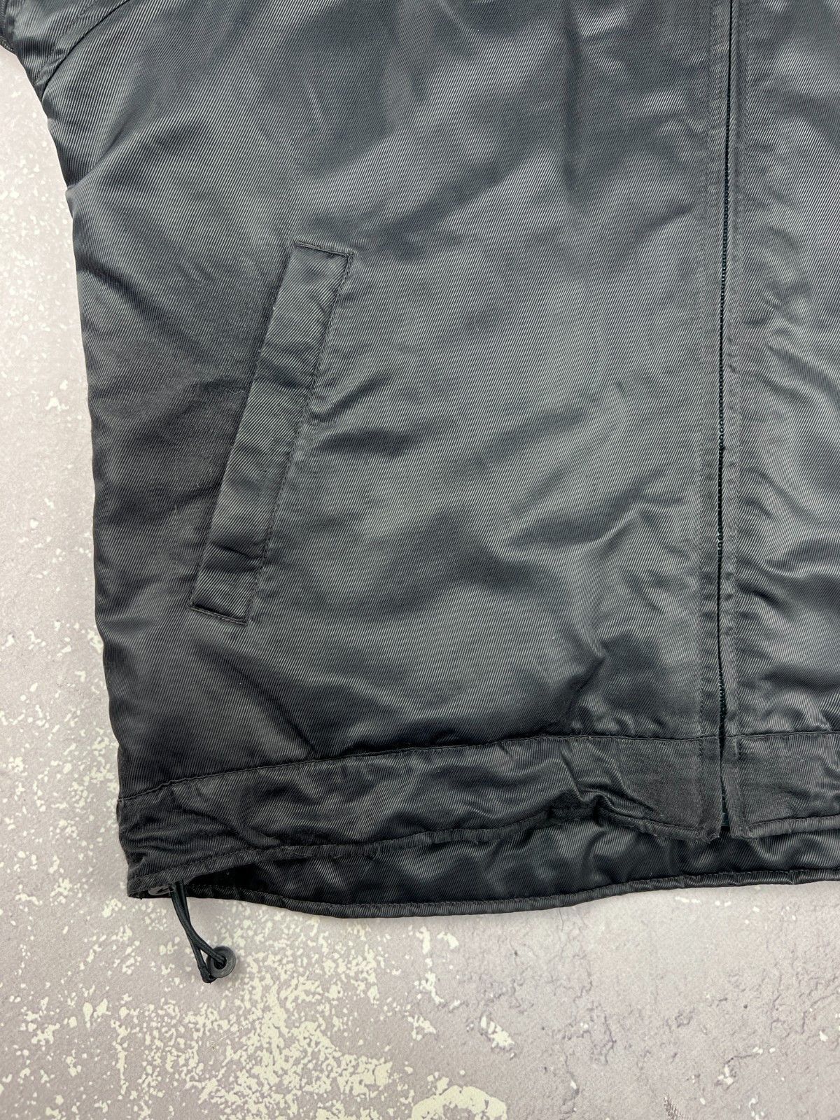 Nike × Vintage 90s Vintage Nike Swoosh Logo Hooded Jacket Mens L Black Size US L / EU 52-54 / 3 - 9 Thumbnail