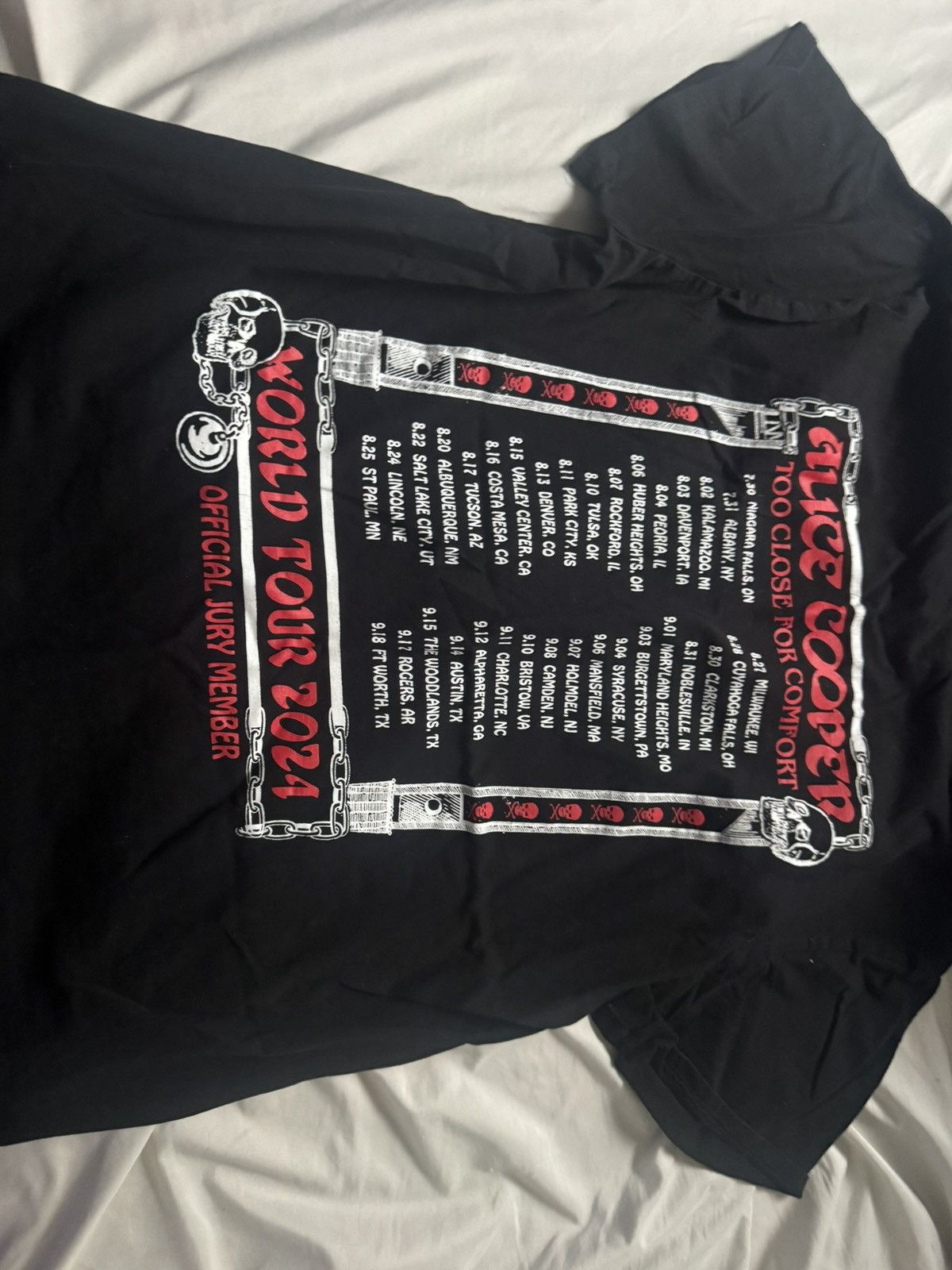 Vintage Alice Cooper Vintage Tee Size US M / EU 48-50 / 2 - 2 Thumbnail