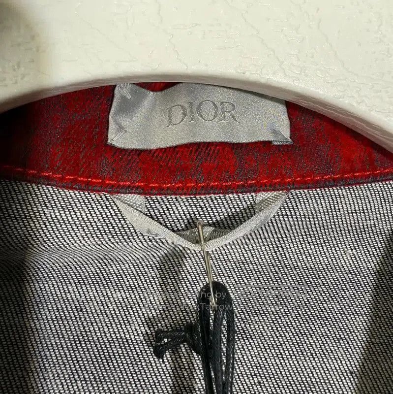 Dior Dior Red Plant Fiber Jacket with Embroidery . Size US M / EU 48-50 / 2 - 3 Thumbnail