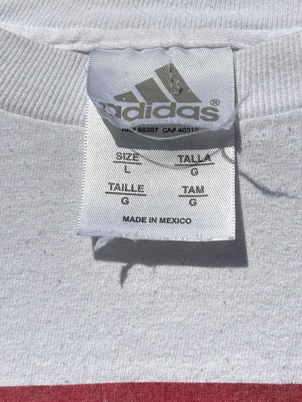 Adidas Y2K Adidas RUN DMC Logo Graphic Tee “Old School” Men’s Large Size US L / EU 52-54 / 3 - 5 Thumbnail