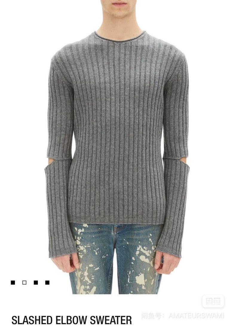 Helmut Lang HELMUT LANG Destroy the sweater Size US M / EU 48-50 / 2 - 3 Thumbnail