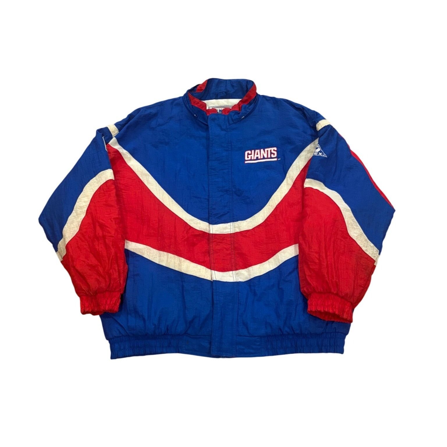 Apex One Vintage 90s Apex One New York Giants NFL Pro Line Full Zip P Size US XL / EU 56 / 4 - 1 Thumbnail