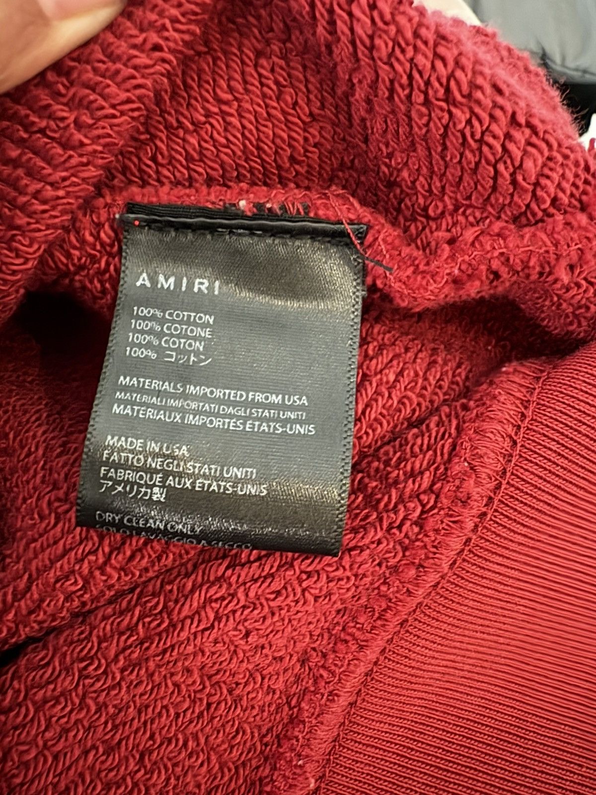 Amiri Amiri Bones Stacked Hoodie Size US M / EU 48-50 / 2 - 11 Thumbnail