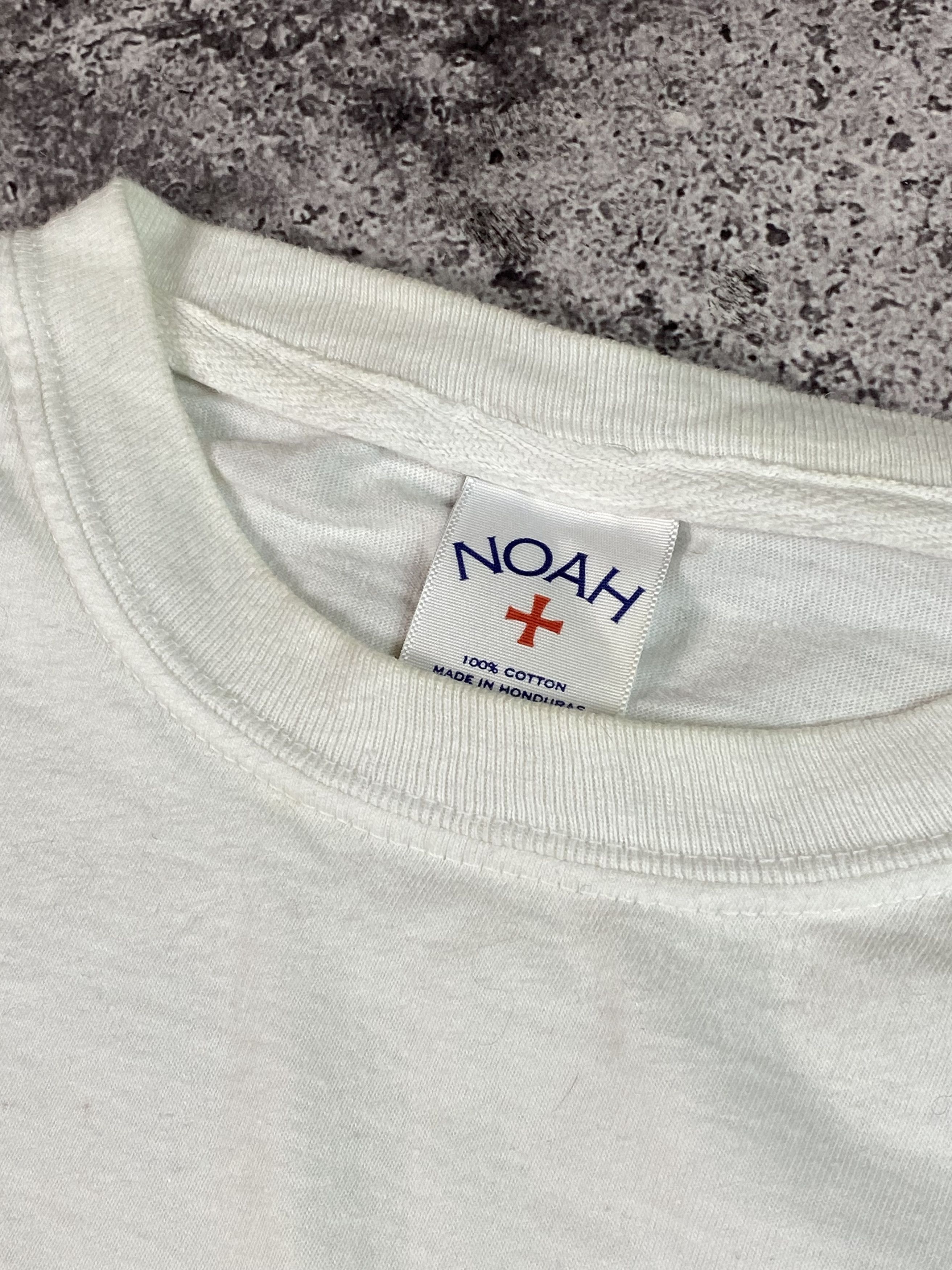 Noah Noah Core Logo Long Sleeve Pocket T Shirt White Size US M / EU 48-50 / 2 - 4 Thumbnail