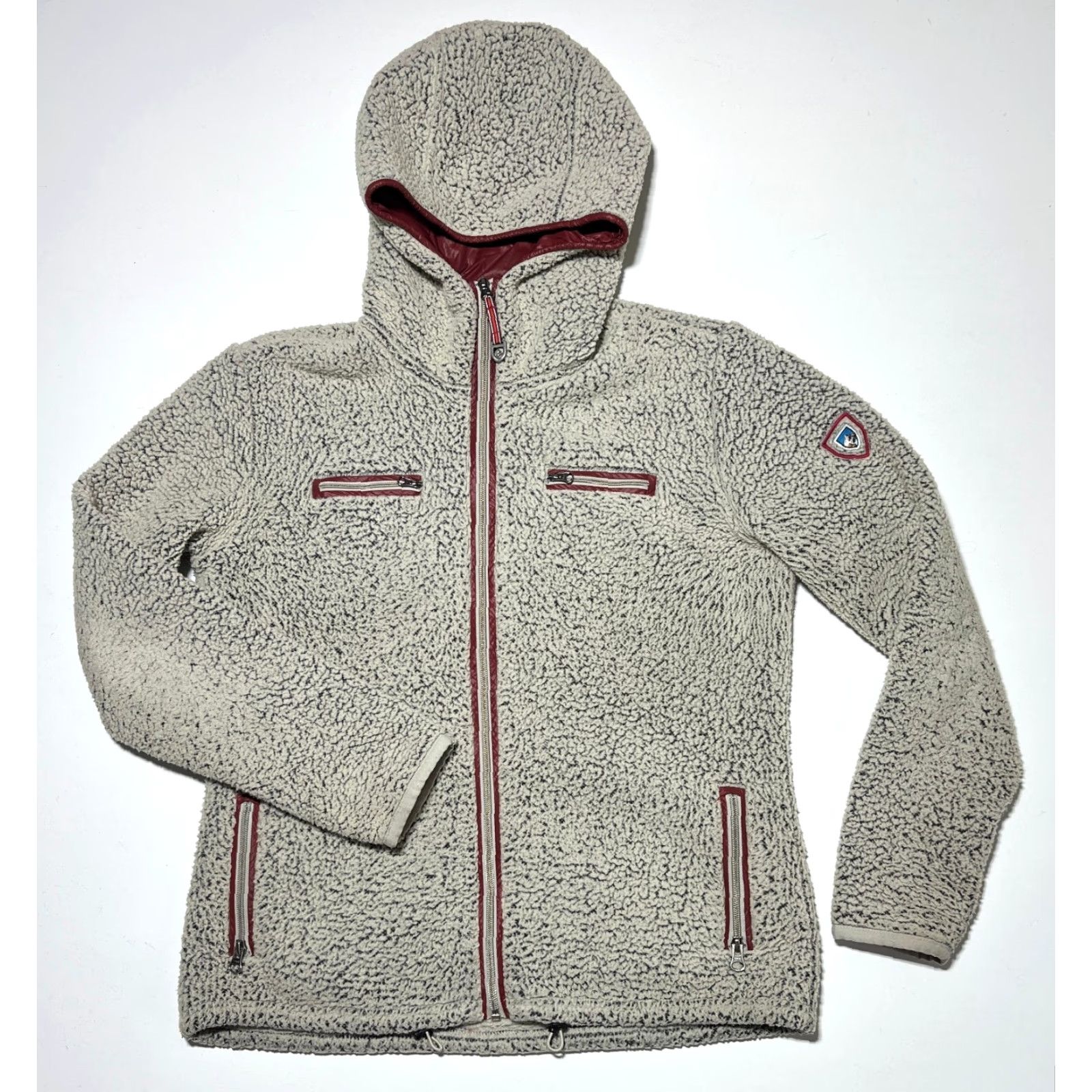 Vintage Women's Kuhl Skata Sherpa Hoodie Jacket Full Zip Sz L Size L / US 10 / IT 46 - 4 Thumbnail