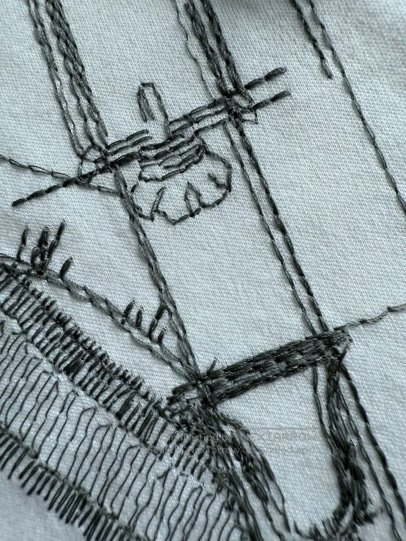 Hermes Hermes Heavy embroidery pattern T-shirt short sleeves, whi Size US L / EU 52-54 / 3 - 4 Thumbnail